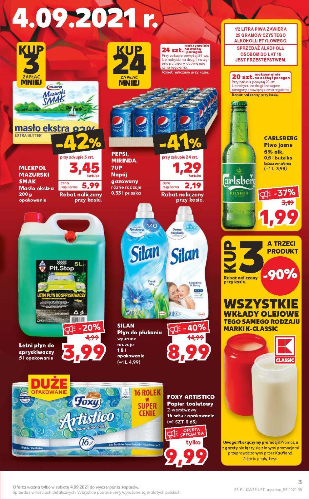 Gazetka promocyjna Kaufland do 08/09/2021 str.3