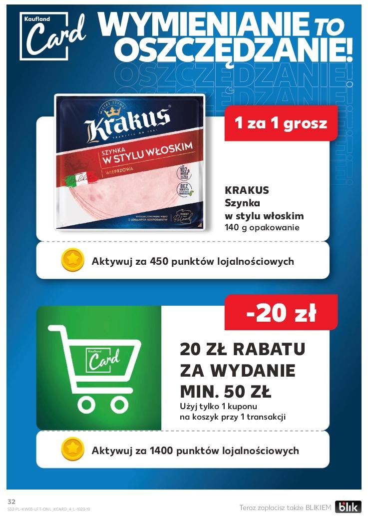 Gazetka promocyjna Kaufland do 22/01/2025 str.32