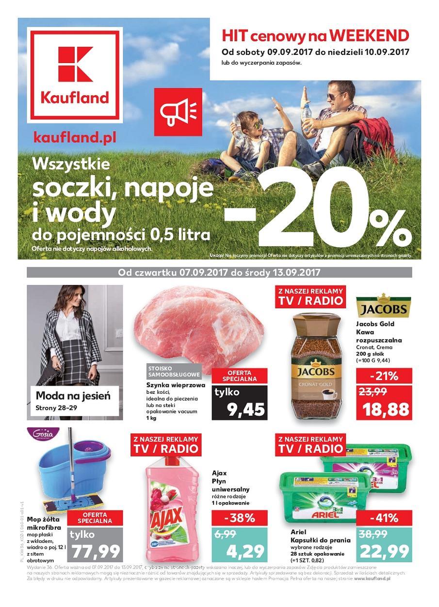 Gazetka promocyjna Kaufland do 13/09/2017 str.0
