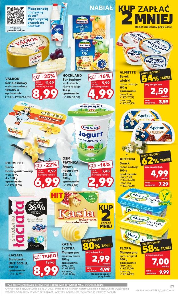 Gazetka promocyjna Kaufland do 25/04/2023 str.21