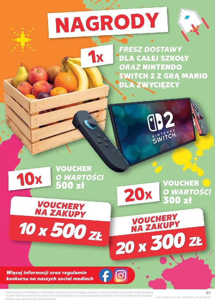 Gazetka promocyjna Kaufland do 27/08/2025 str.43