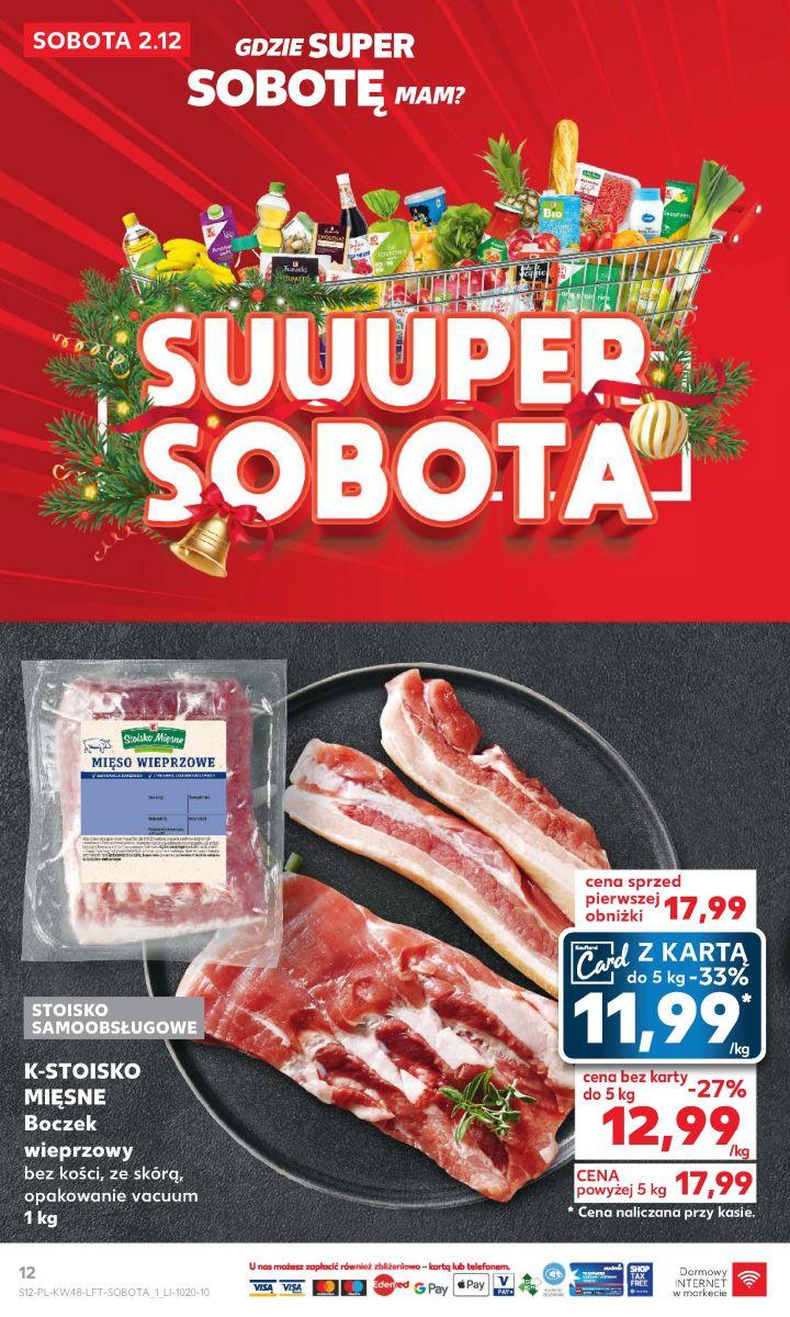 Gazetka promocyjna Kaufland do 06/12/2023 str.12