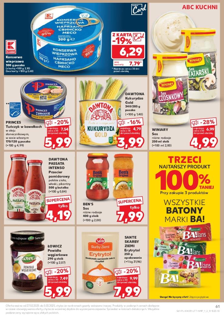 Gazetka promocyjna Kaufland do 05/03/2025 str.61