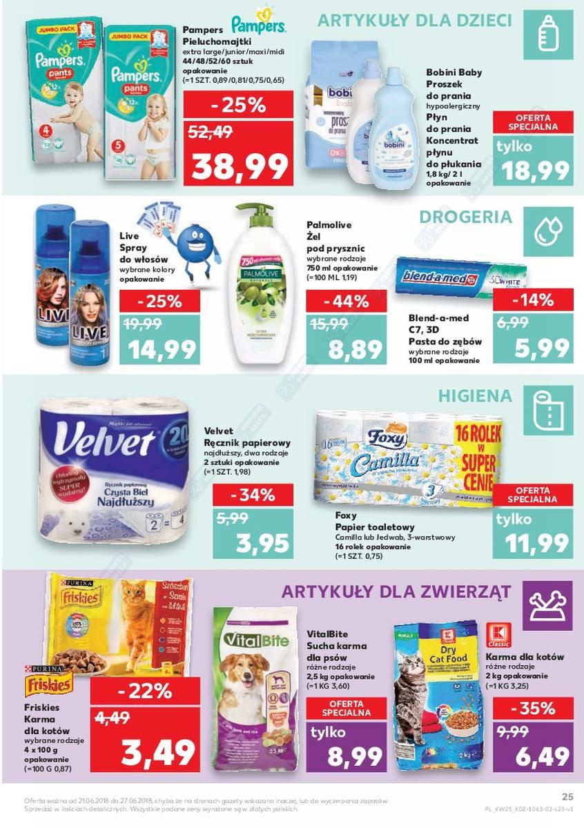 Gazetka promocyjna Kaufland do 27/06/2018 str.25