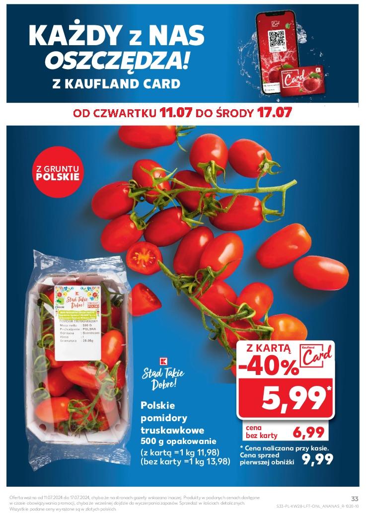 Gazetka promocyjna Kaufland do 17/07/2024 str.33