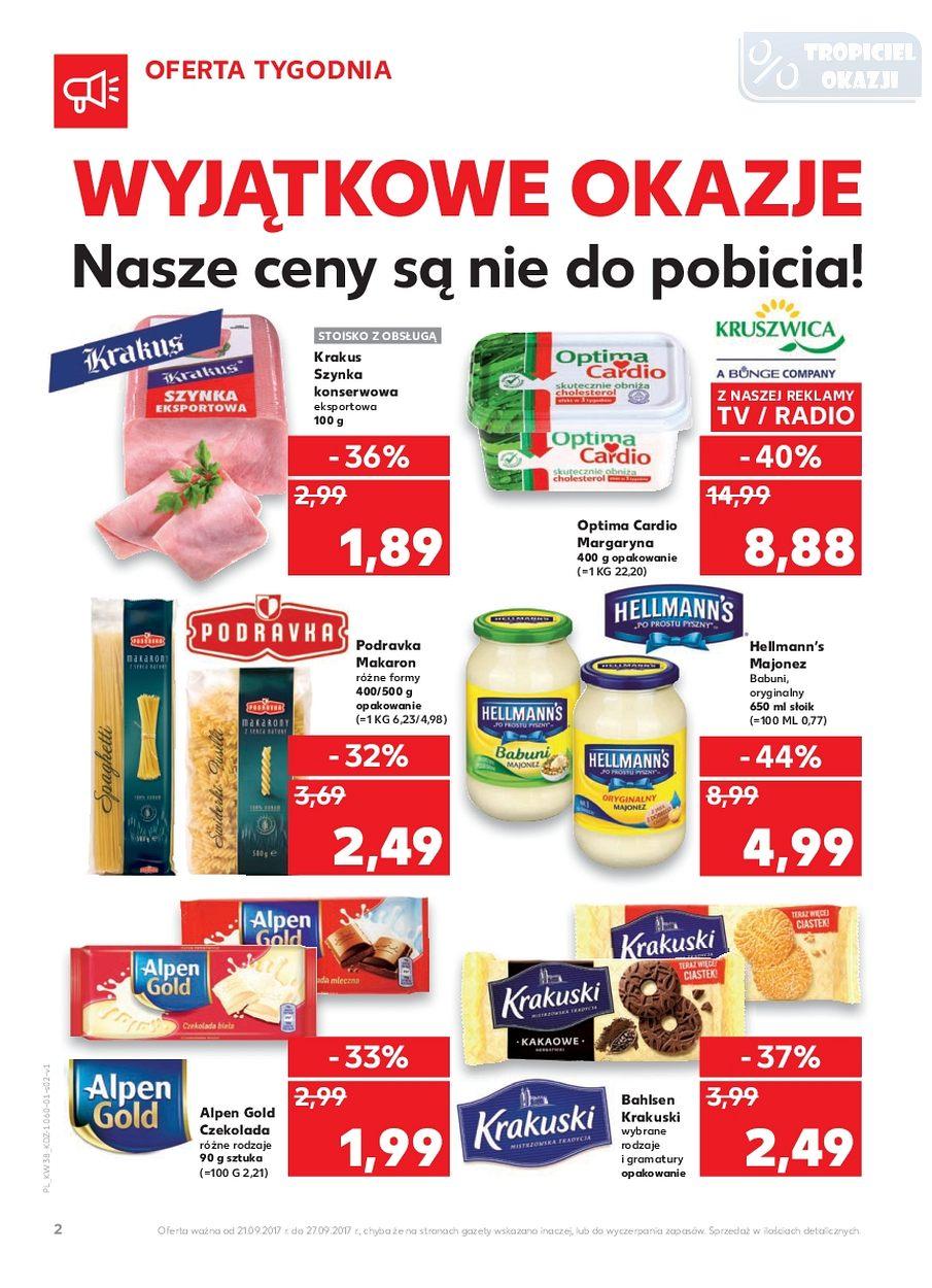 Gazetka promocyjna Kaufland do 27/09/2017 str.2