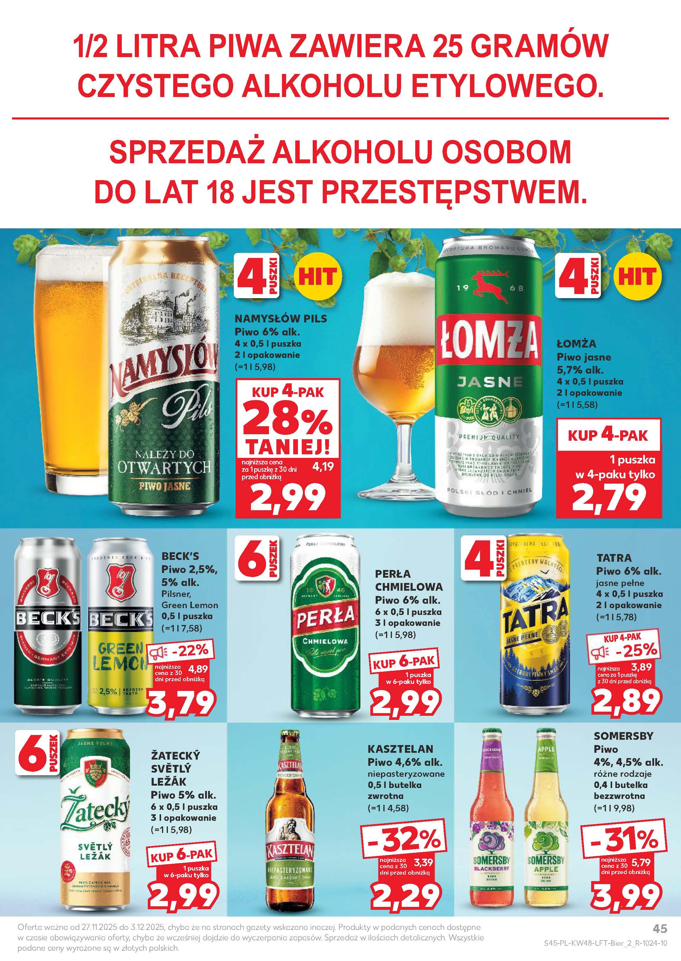 Gazetka promocyjna Kaufland do 03/12/2025 str.45