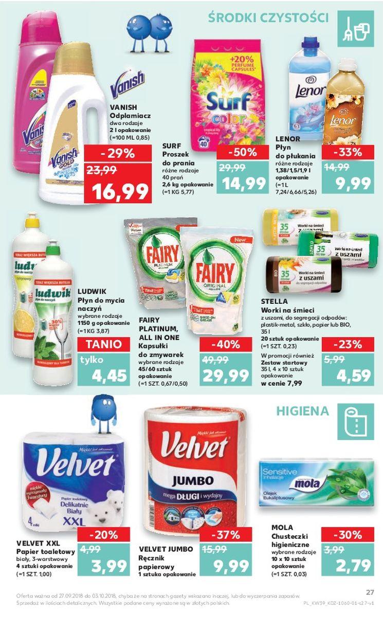 Gazetka promocyjna Kaufland do 03/10/2018 str.27