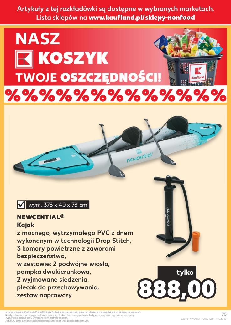 Gazetka promocyjna Kaufland do 22/05/2024 str.75