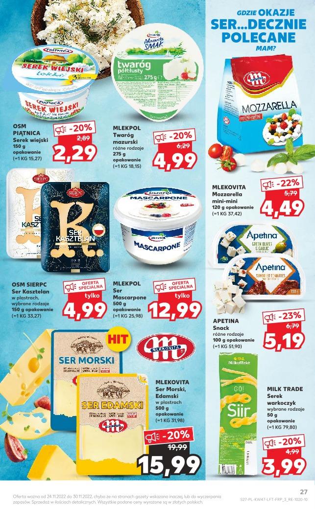 Gazetka promocyjna Kaufland do 30/11/2022 str.27