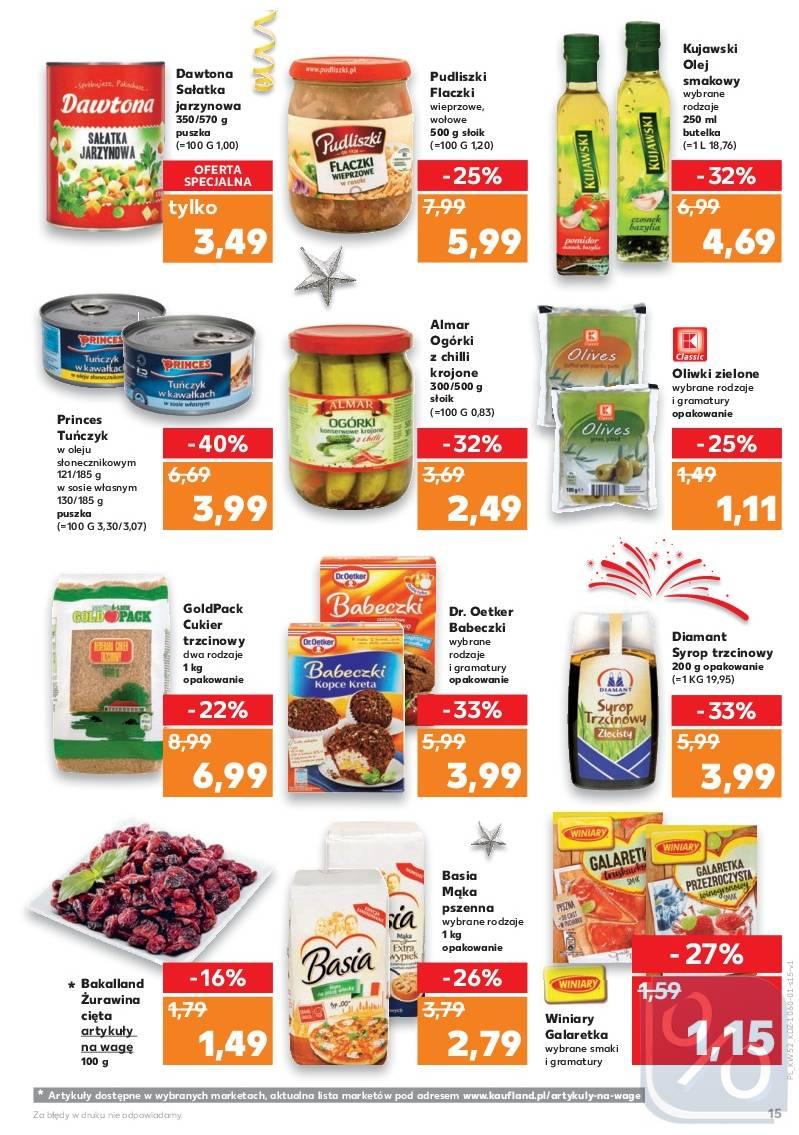 Gazetka promocyjna Kaufland do 03/01/2018 str.15