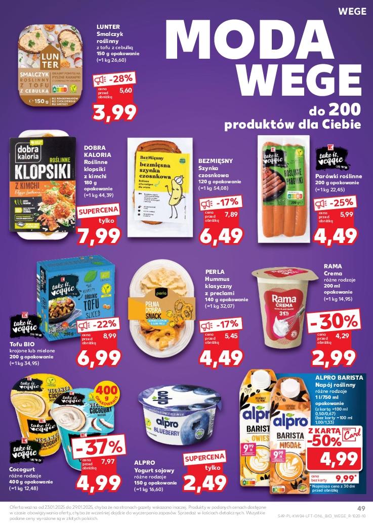 Gazetka promocyjna Kaufland do 29/01/2025 str.49