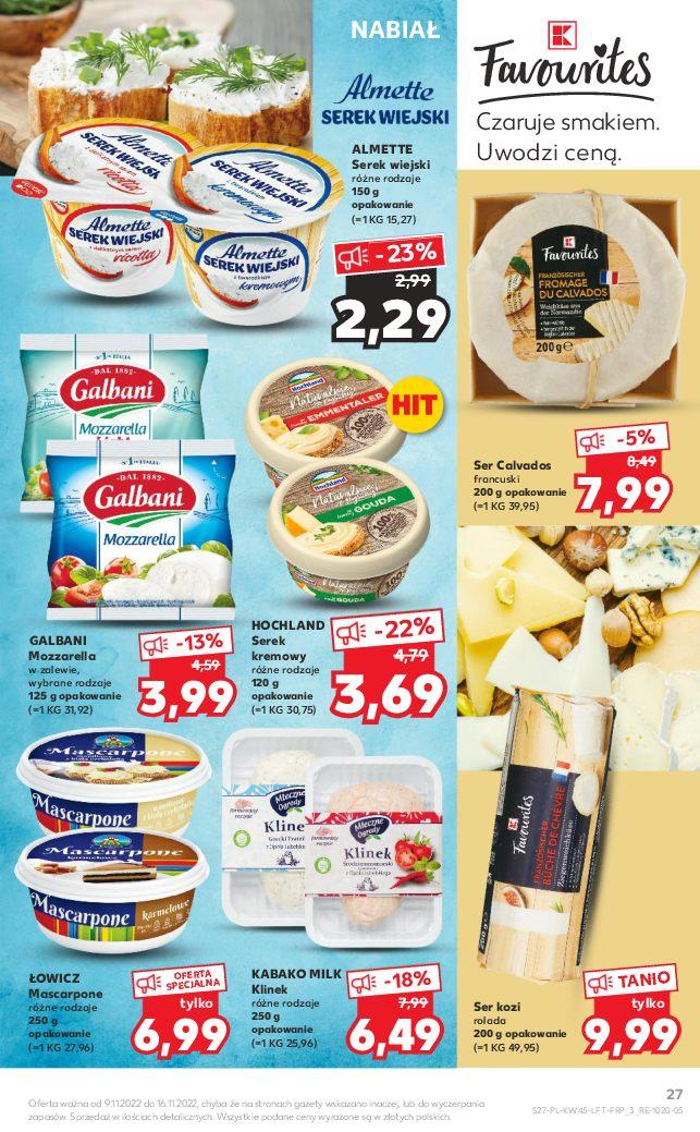 Gazetka promocyjna Kaufland do 16/11/2022 str.27