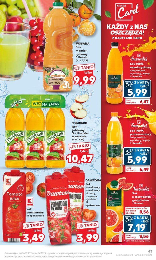 Gazetka promocyjna Kaufland do 04/04/2023 str.43