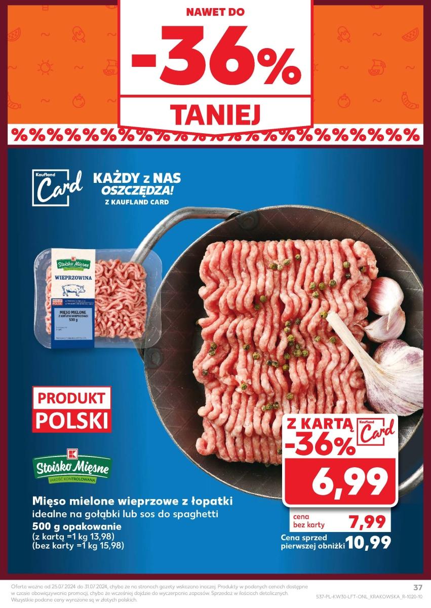 Gazetka promocyjna Kaufland do 31/07/2024 str.37