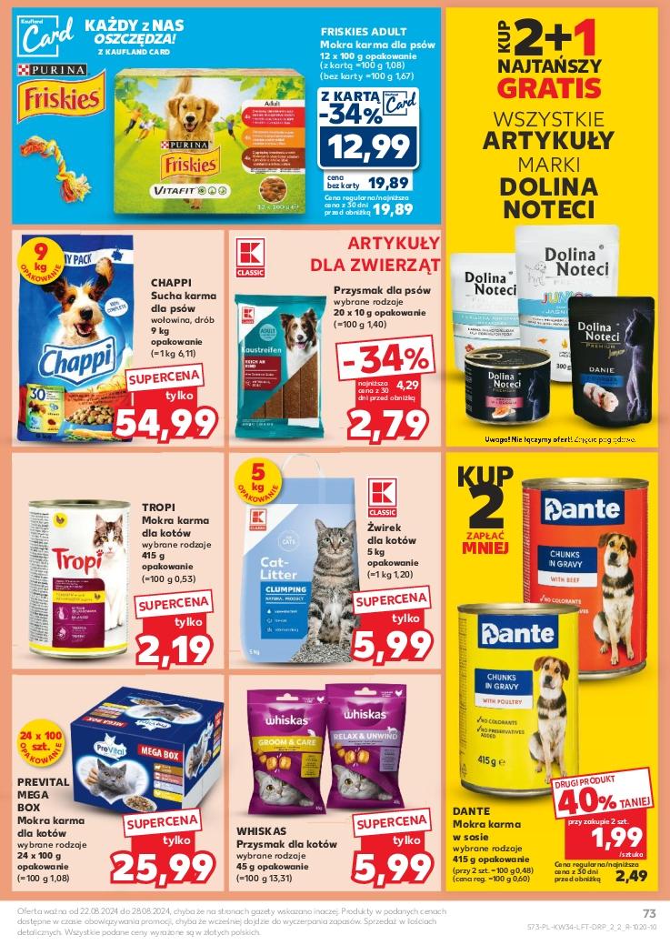 Gazetka promocyjna Kaufland do 28/08/2024 str.73