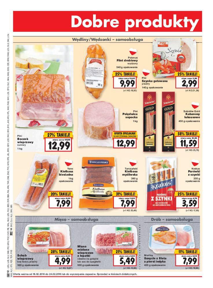 Gazetka promocyjna Kaufland do 24/02/2016 str.12