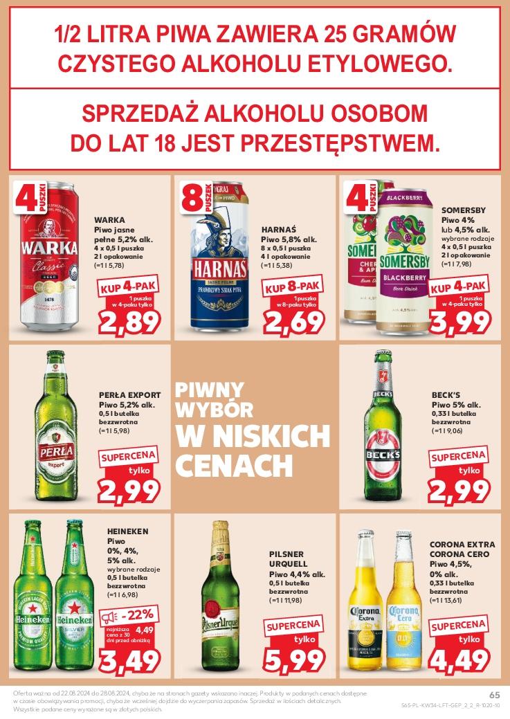 Gazetka promocyjna Kaufland do 28/08/2024 str.65