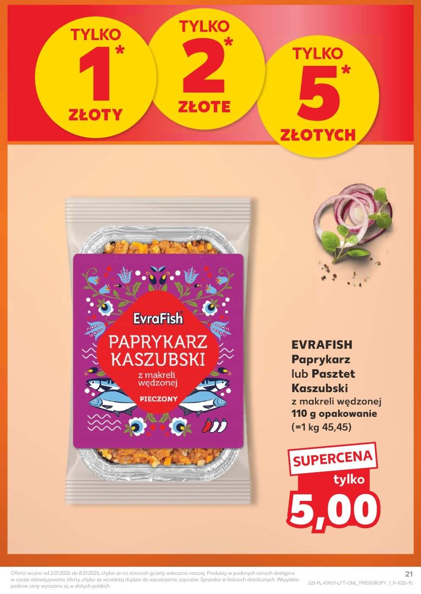 Gazetka promocyjna Kaufland do 08/01/2025 str.21