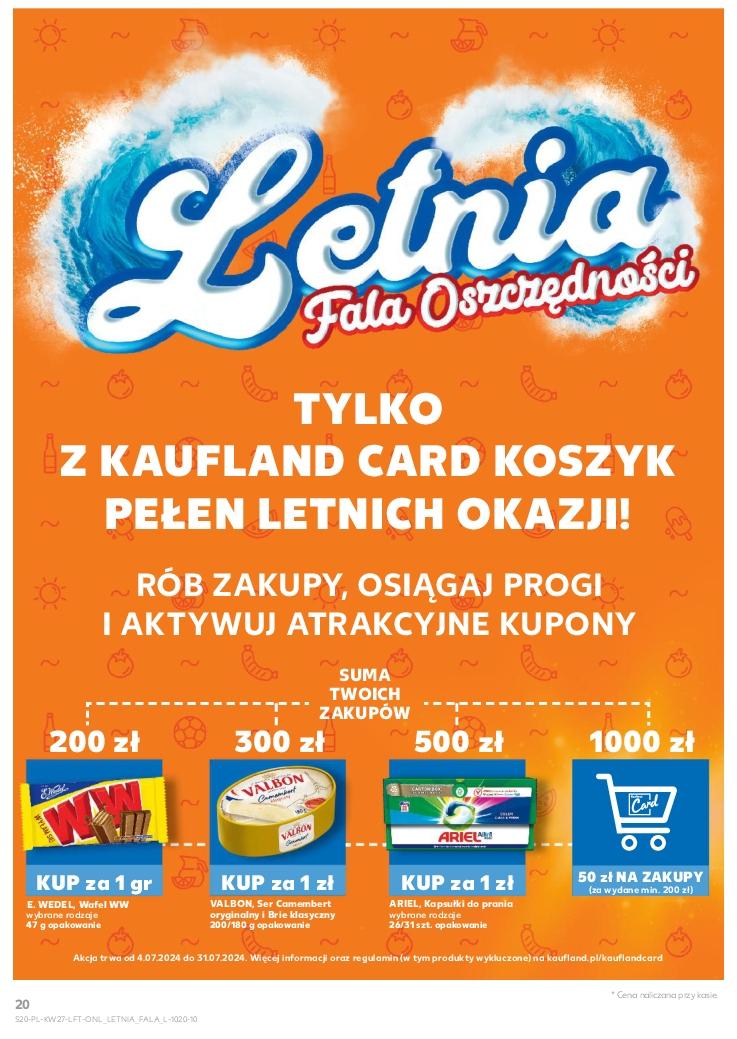 Gazetka promocyjna Kaufland do 10/07/2024 str.20