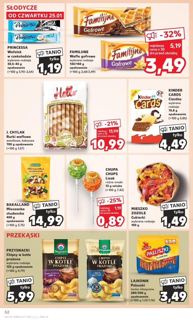 Gazetka promocyjna Kaufland do 31/01/2024 str.52