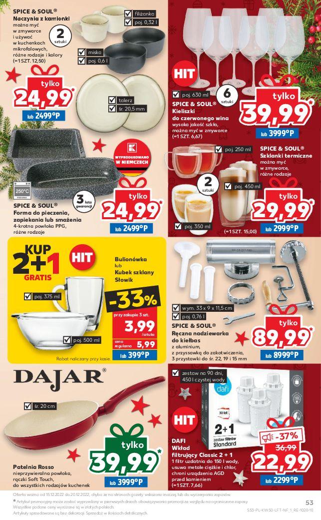 Gazetka promocyjna Kaufland do 20/12/2022 str.53