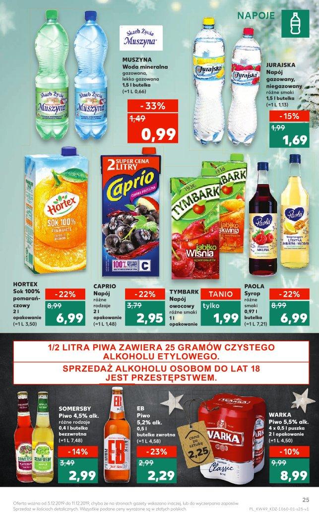 Gazetka promocyjna Kaufland do 11/12/2019 str.25