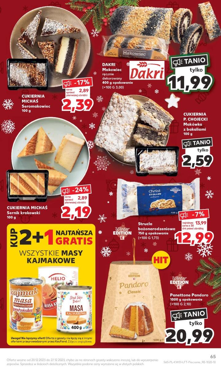 Gazetka promocyjna Kaufland do 27/12/2023 str.65