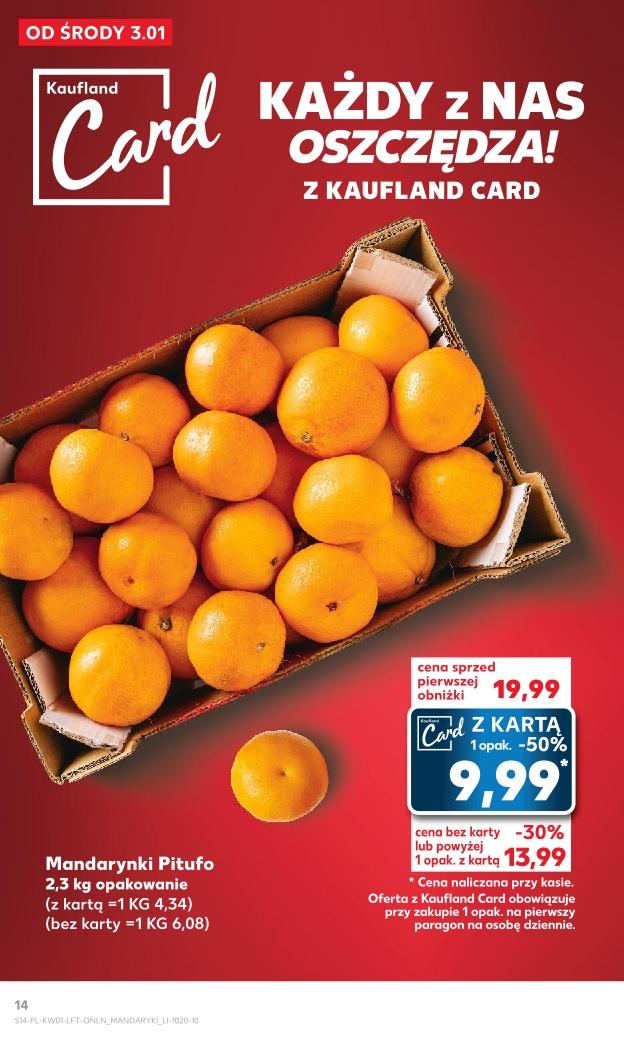 Gazetka promocyjna Kaufland do 10/01/2024 str.14