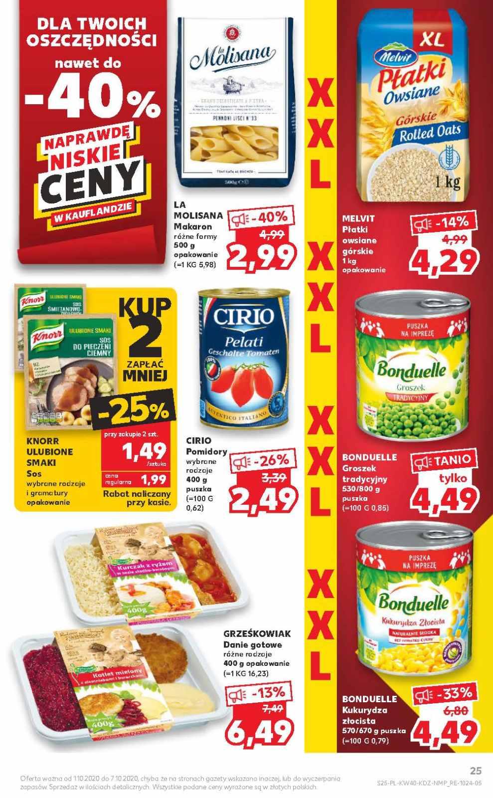 Gazetka promocyjna Kaufland do 07/10/2020 str.25