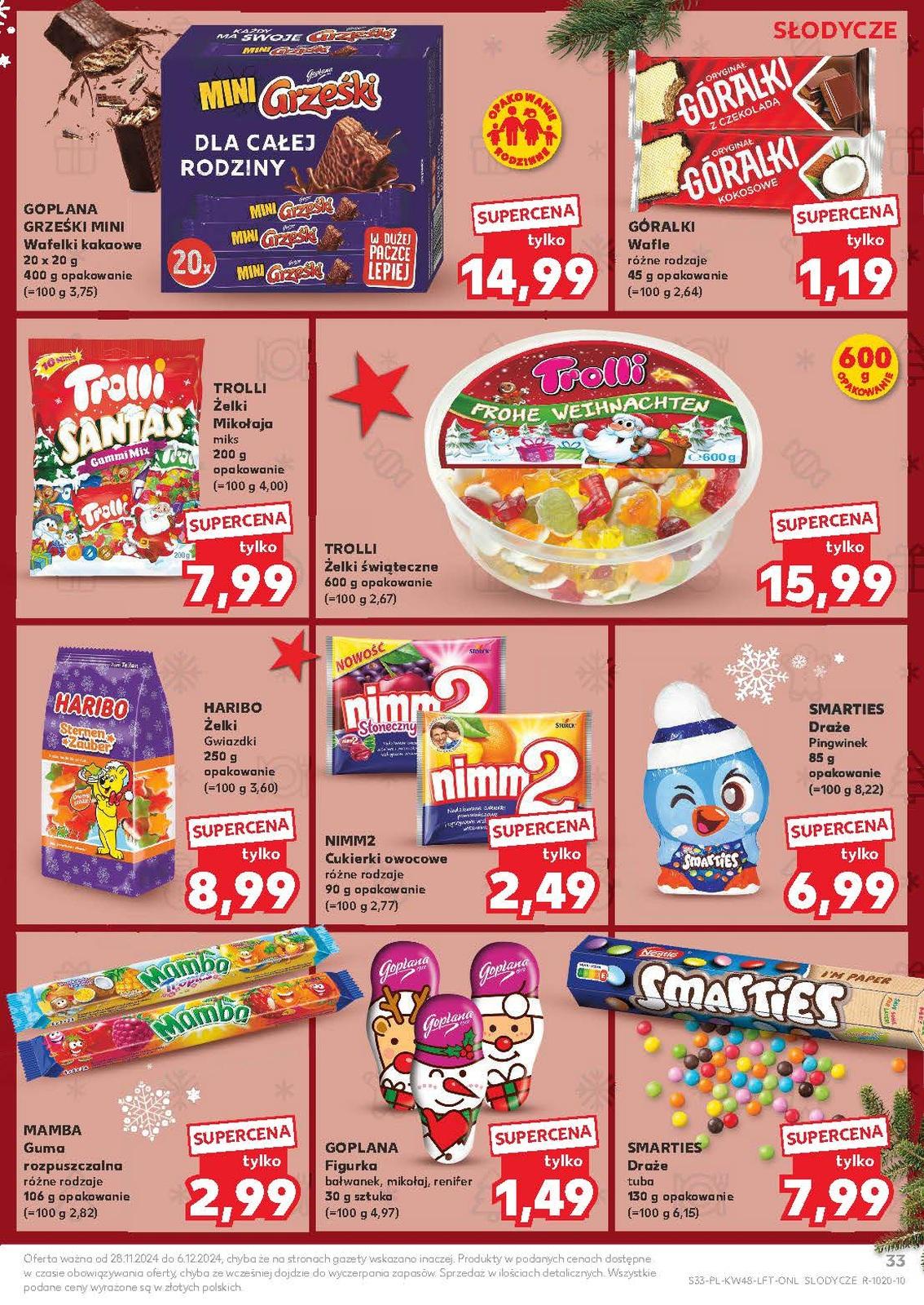 Gazetka promocyjna Kaufland do 04/12/2024 str.33