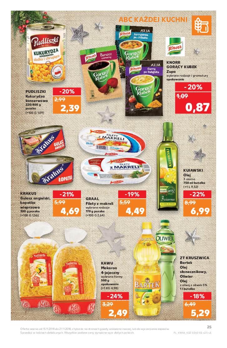 Gazetka promocyjna Kaufland do 21/11/2018 str.25