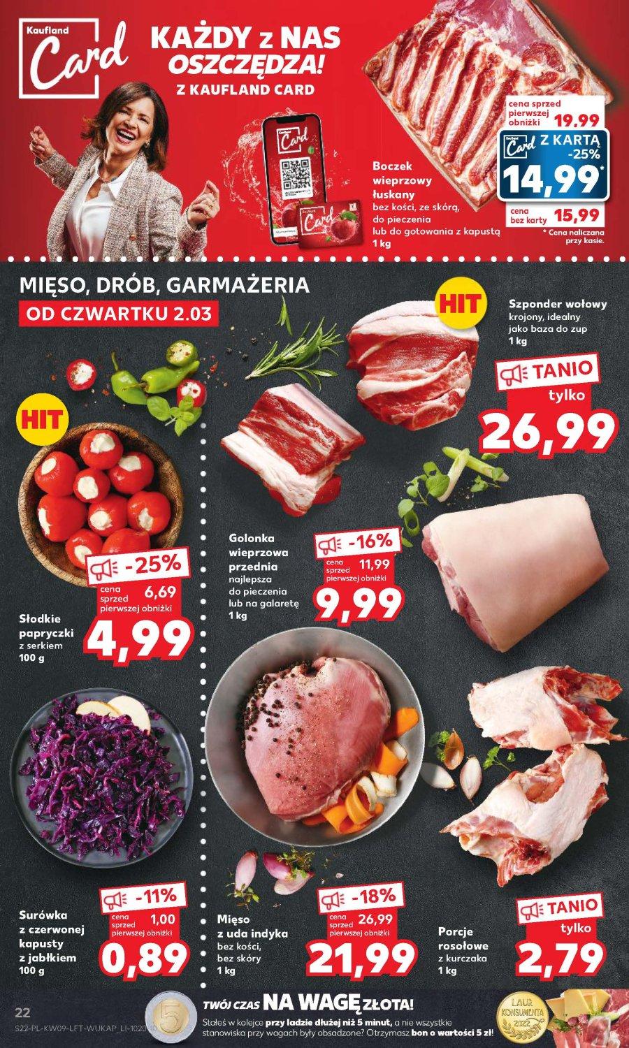 Gazetka promocyjna Kaufland do 08/03/2023 str.22