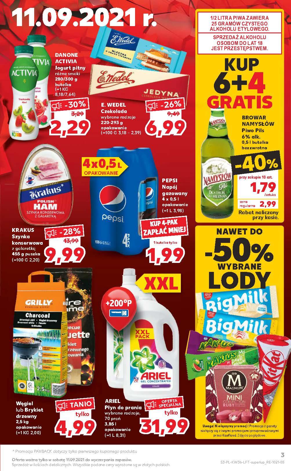 Gazetka promocyjna Kaufland do 15/09/2021 str.3