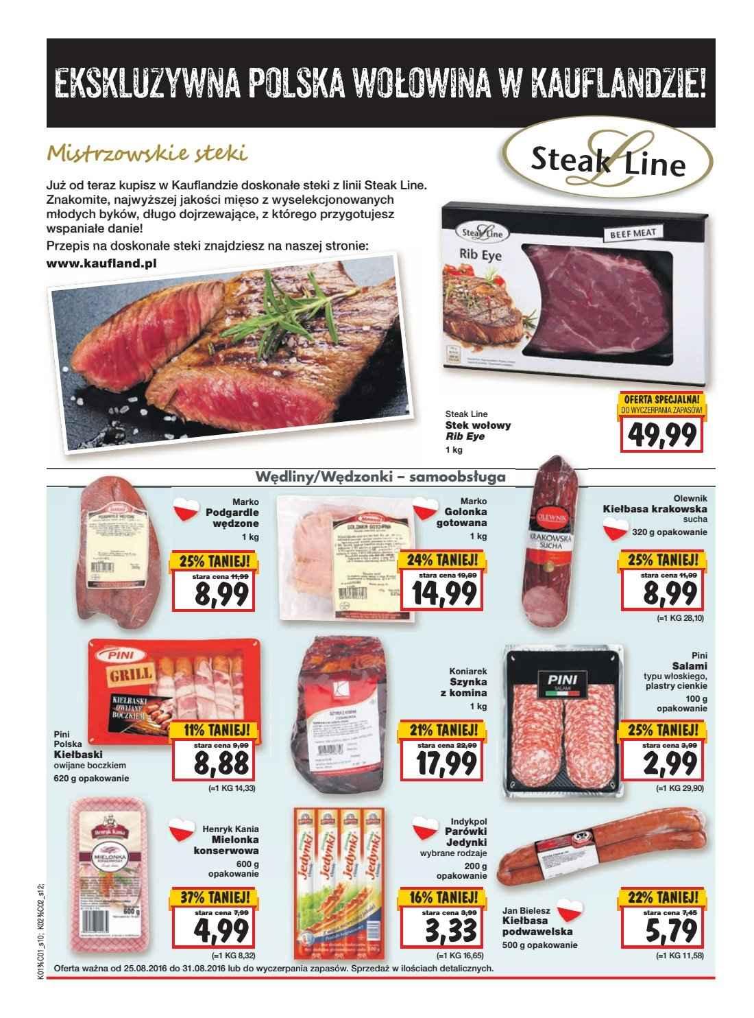 Gazetka promocyjna Kaufland do 31/08/2016 str.12