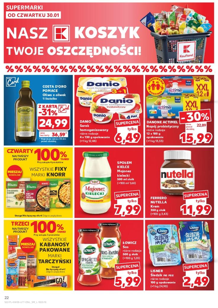 Gazetka promocyjna Kaufland do 05/02/2025 str.22