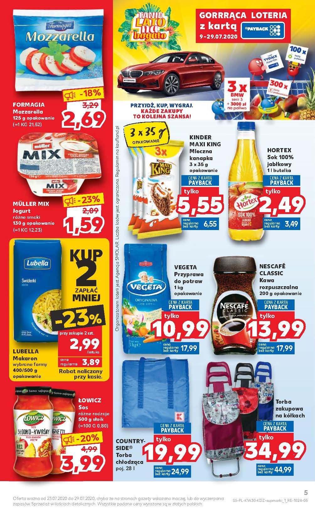 Gazetka promocyjna Kaufland do 29/07/2020 str.5