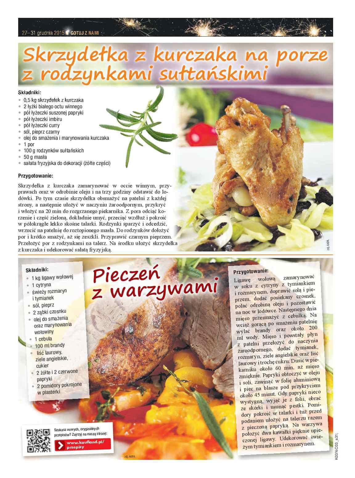 Gazetka promocyjna Kaufland do 31/12/2015 str.31