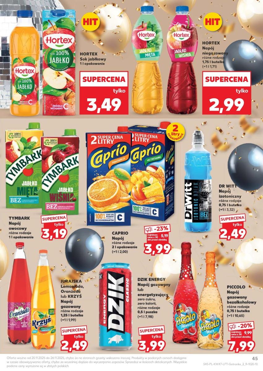 Gazetka promocyjna Kaufland do 26/11/2025 str.45