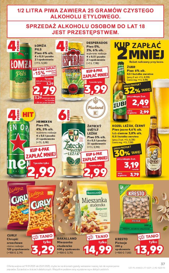 Gazetka promocyjna Kaufland do 25/01/2023 str.37