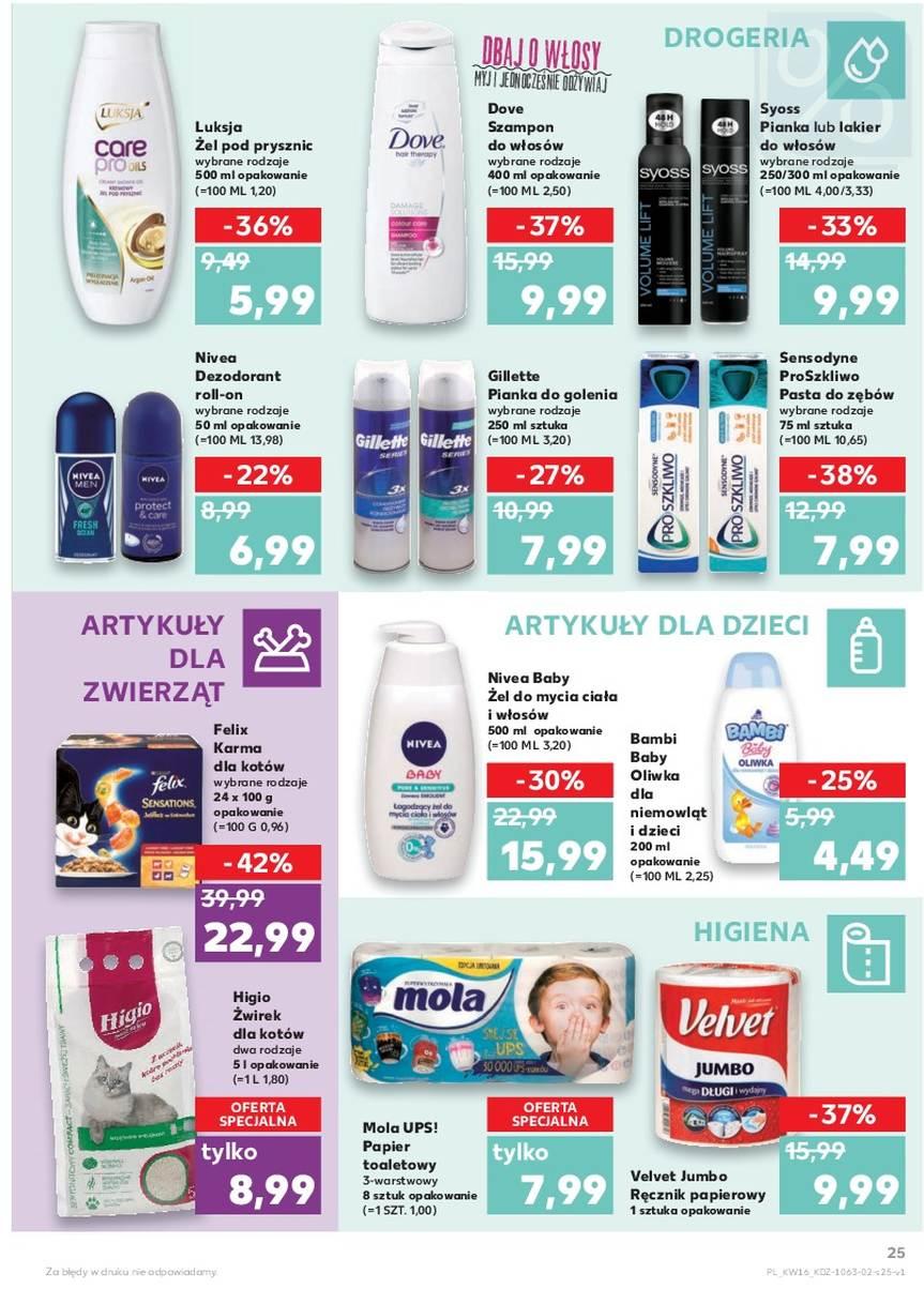 Gazetka promocyjna Kaufland do 25/04/2018 str.25