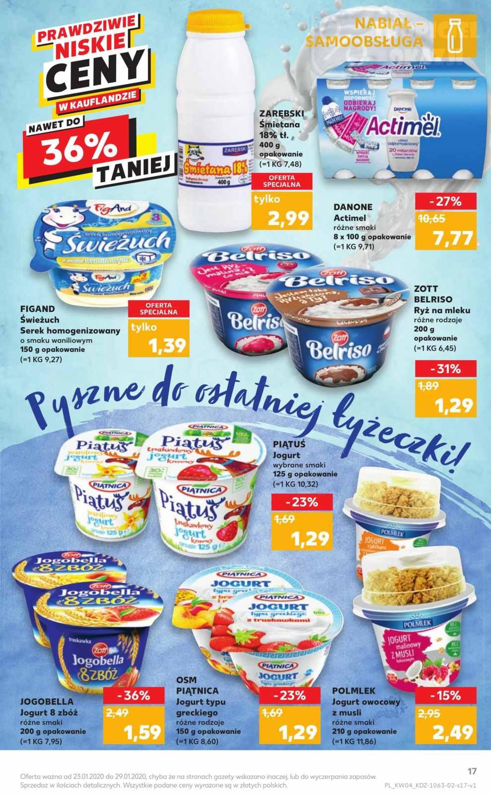 Gazetka promocyjna Kaufland do 29/01/2020 str.17