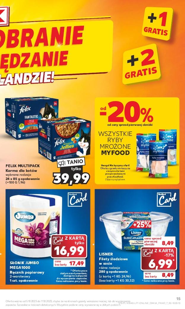 Gazetka promocyjna Kaufland do 11/10/2023 str.15