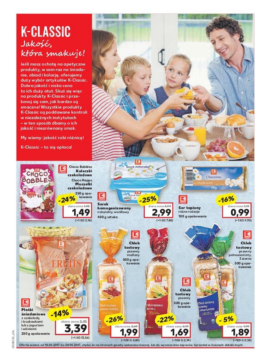 Gazetka promocyjna Kaufland do 24/05/2017 str.26