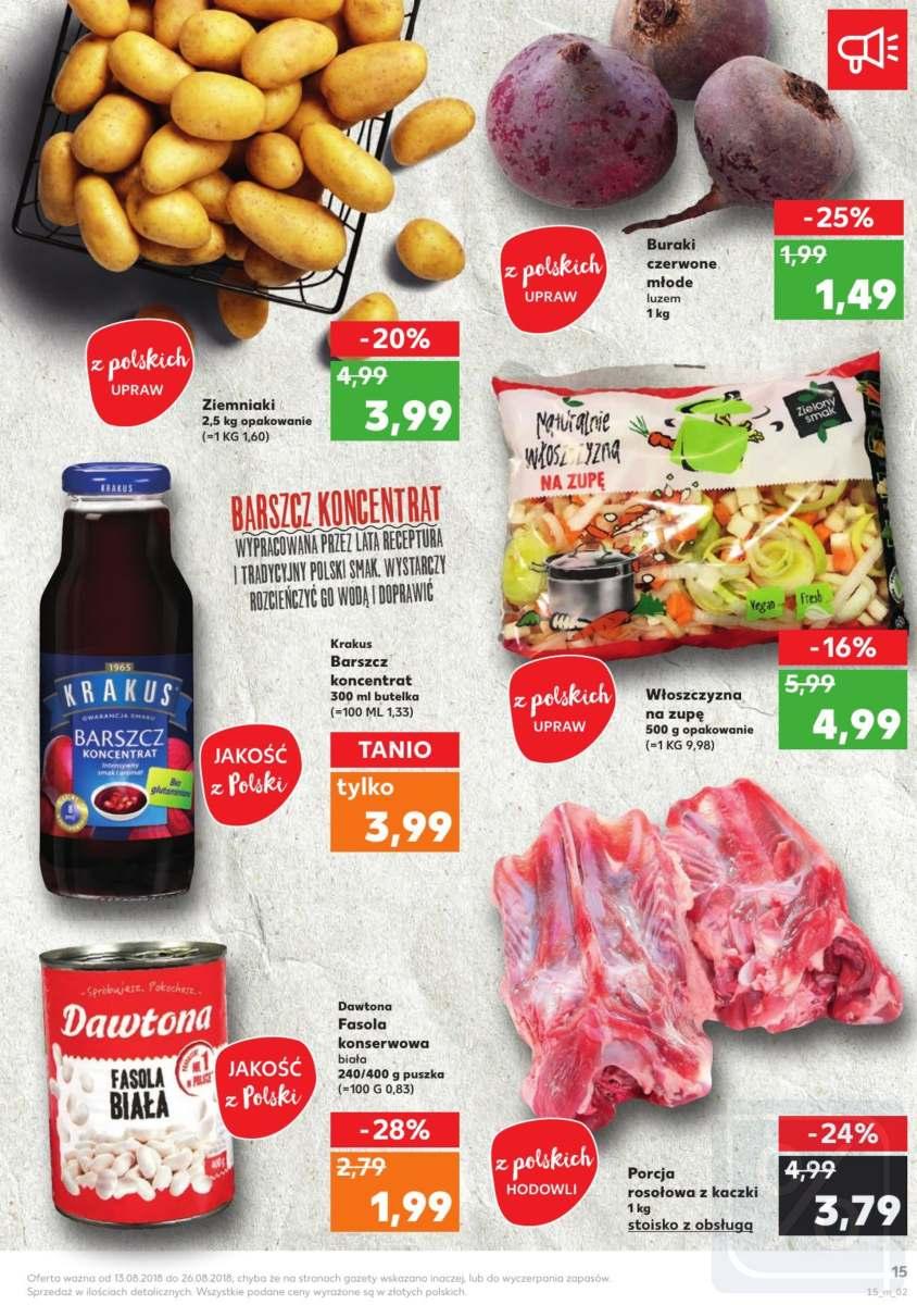 Gazetka promocyjna Kaufland do 26/08/2018 str.15