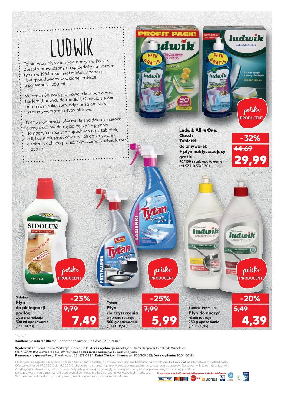 Gazetka promocyjna Kaufland do 19/05/2018 str.16