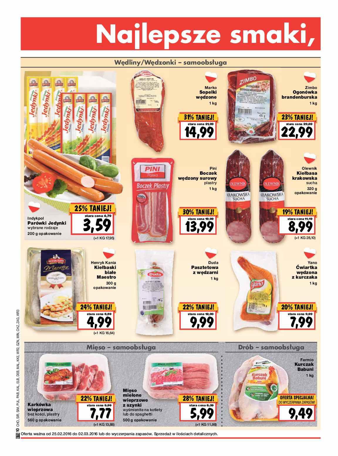 Gazetka promocyjna Kaufland do 02/03/2016 str.10