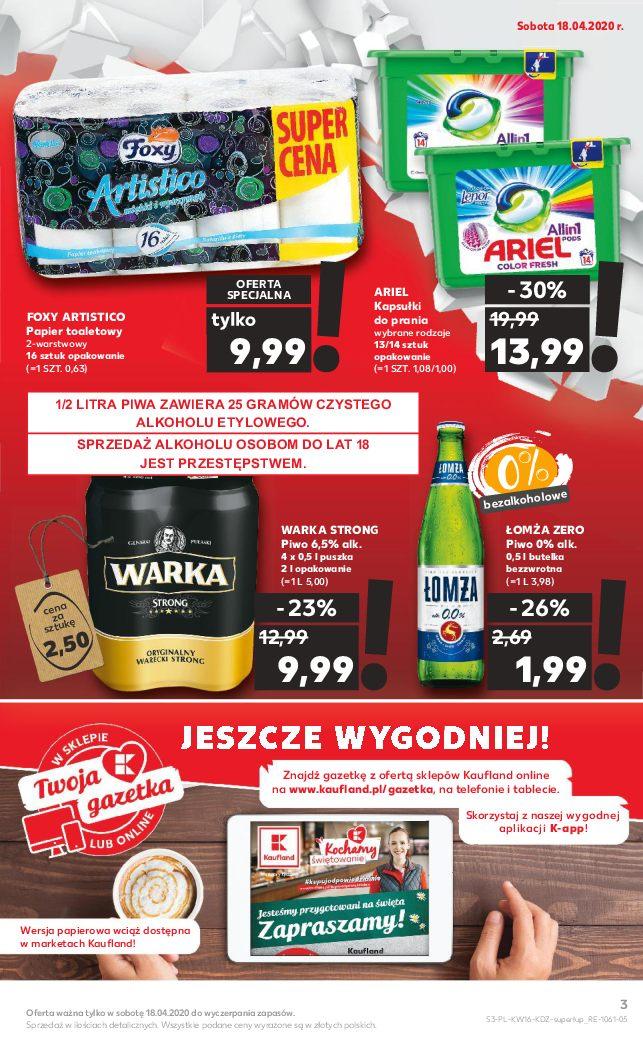 Gazetka promocyjna Kaufland do 22/04/2020 str.3