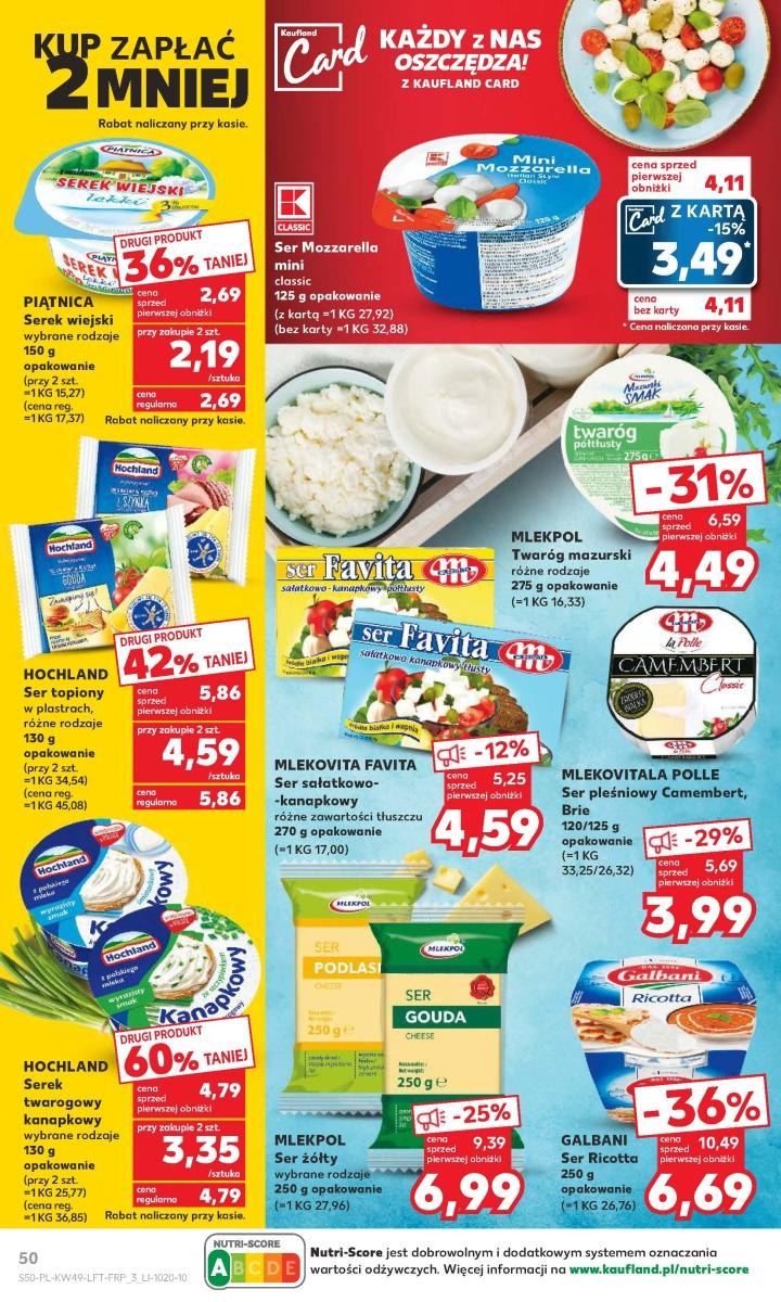 Gazetka promocyjna Kaufland do 13/12/2023 str.50