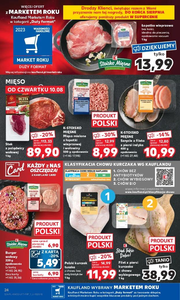 Gazetka promocyjna Kaufland do 16/08/2023 str.24